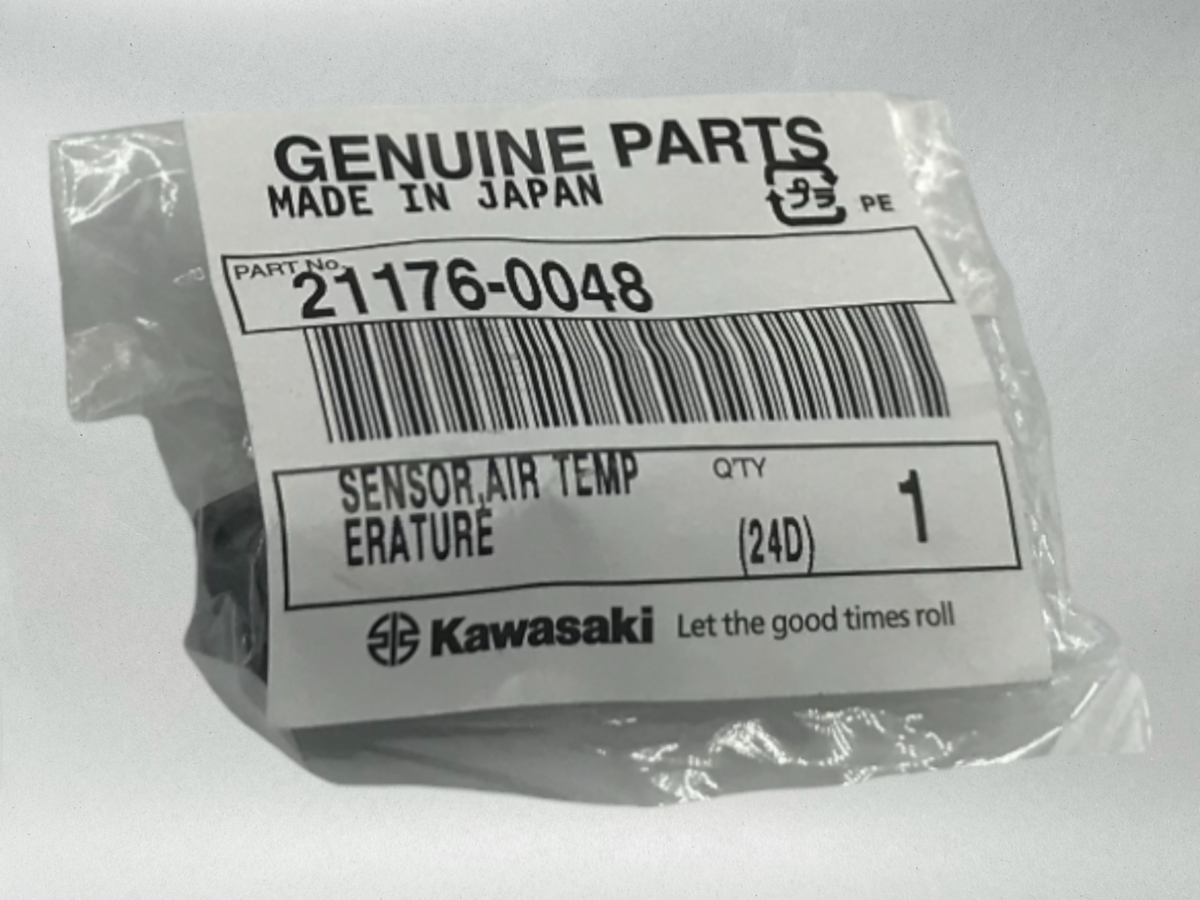 Kawasaki Genuine OEM Authentic Air Temperature Sensor 21176-0048 1Kawasaki OEM Air Temperature Sensor 21176-0048 - (08-18) NINJA ZX-10R ZX-10RR
