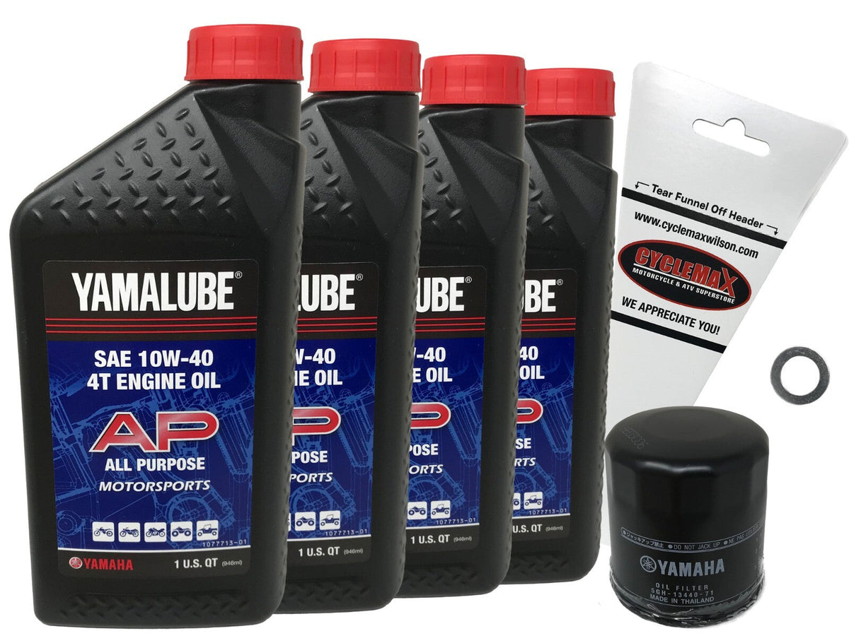 Yamaha Yamalube Standard Oil Change Kit for 2000-2005 YZF-R1