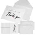 Thank You Cards with Envelopes | A6 Thankyou Notes for Birthday & Wedding | 18 Pack