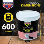 All Purpose Wall Filler Smooth | Interior & Exterior | 600g