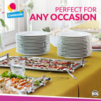 Plastic Table Cloth Covers Rectangular | Party Tableware | 2 Pack
