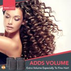 SOL 4pk Black Hair Rollers for Hair Volume - Self Grip, Boost Volume, Create Bouncy Waves, Reduce Heat Damage, Compact, Easy to Use, Travel-Friendly Styling Curler for Everyday Styling or Quick Fixes