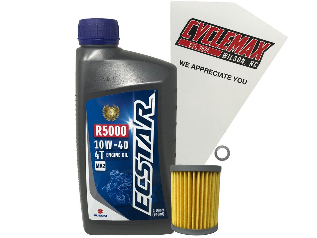 Suzuki Ecstar Standard Oil Change Kit for 2003-2022 DR-Z125