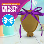 Balloon Weights Gold | Heavy Duty Helium Party Decor 24 Pack