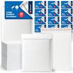 White Padded Bubble Mail Bags Envelopes 23x28 | Postal Packaging | 36 Pack
