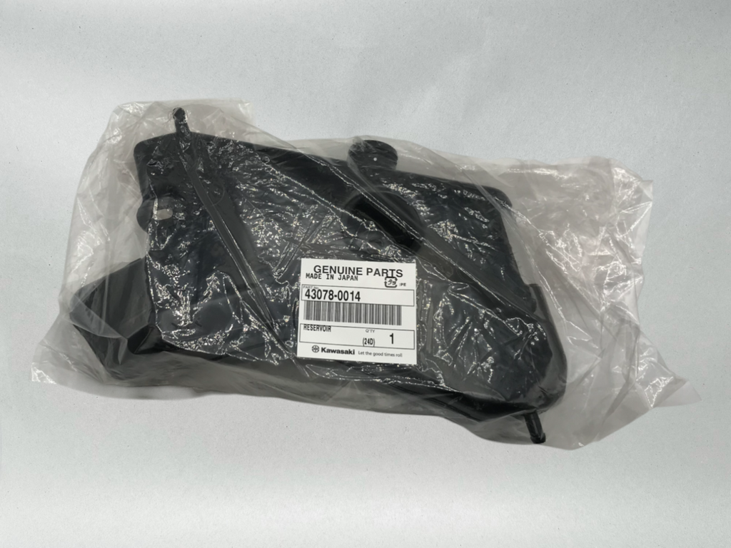 Kawasaki Genuine OEM 1998-2003 COOLANT RESERVOIR TANK NINJA ZX-9R 43078-0014