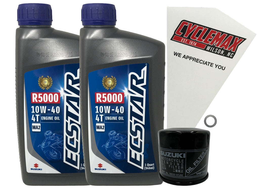 Suzuki Ecstar Standard Oil Change Kit for 2005-2007 KINGQUAD 700
