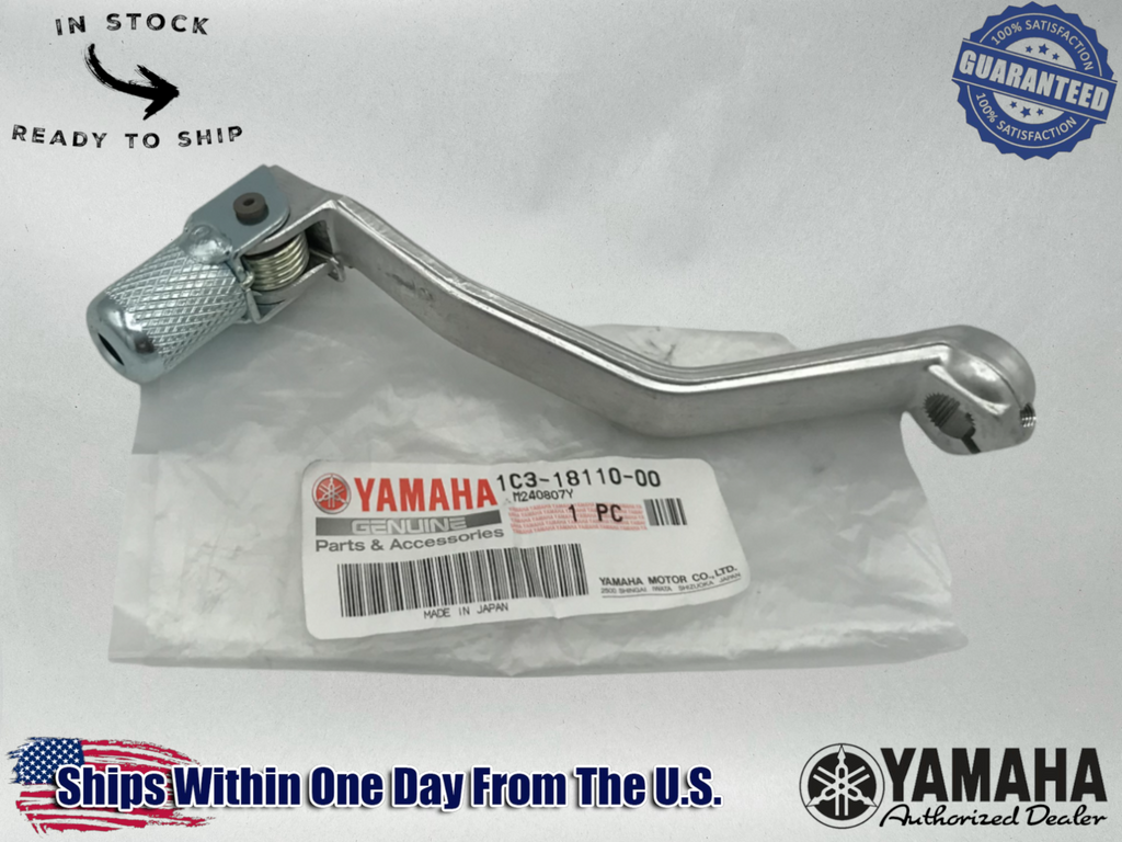Yamaha OEM 05-24 YZ 125 250/X Gear Shift Lever Shifter Pedal 1C3-18110-00-00 1