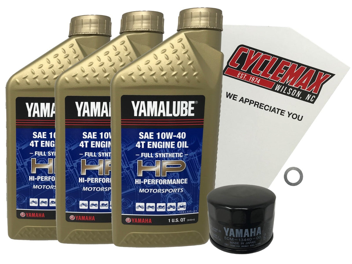Yamaha Yamalube Full Synthetic Oil Change Kit for 2008-2013 RAPTOR 660R