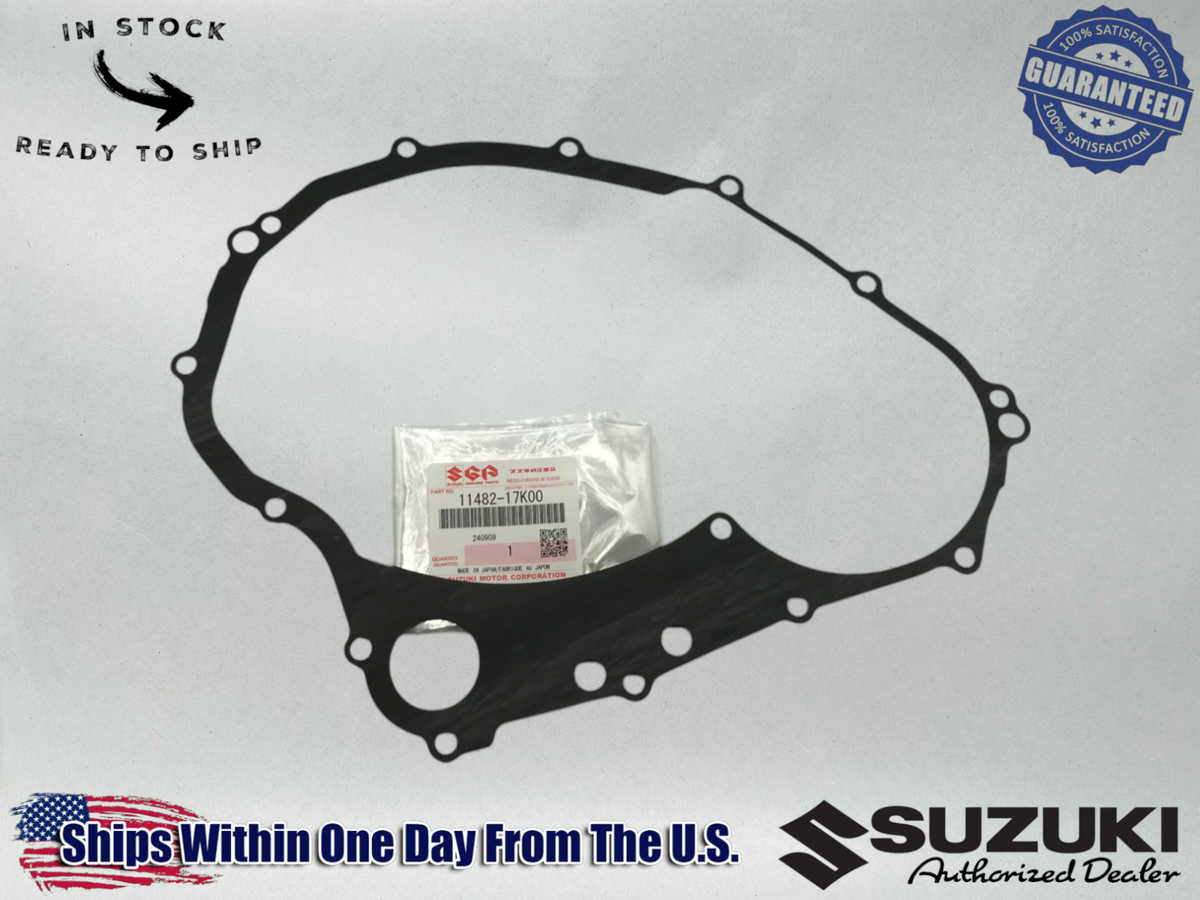Suzuki Genuine 2017 - 24 GSX-R1000 GSXR 1000 CLUTCH COVER GASKET 11482-17K00