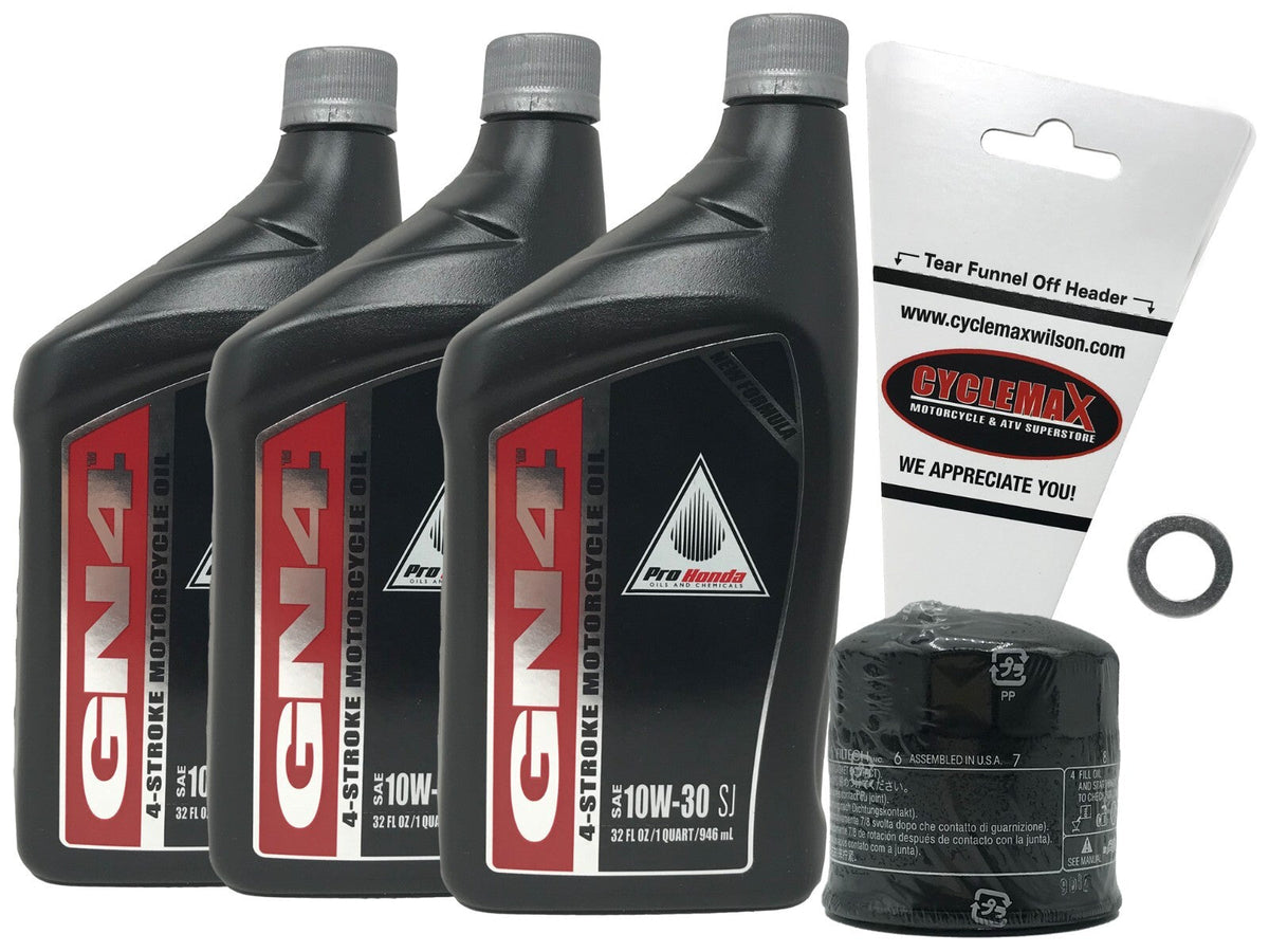 Honda GN4 Standard 10W-30 Oil Change Kit for 1983-1986 VT500