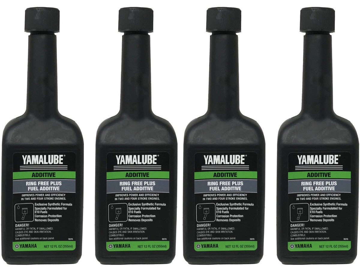 Yamaha Genuine OEM Ring Free Plus Fuel Additive ACC-RNGFR-PL-12 - 4 Pack