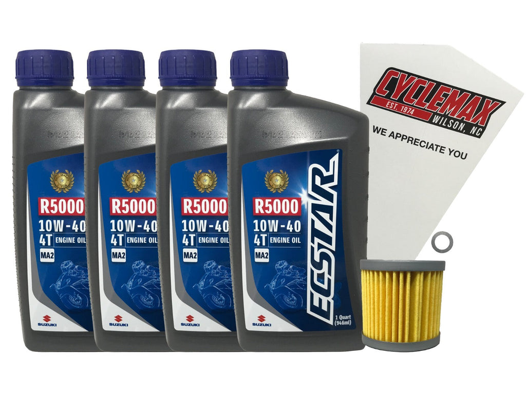 Suzuki Ecstar Standard Oil Change Kit for 2011-2022 VZR1800