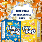 Microwave Popcorn 85g Butter & Salted | Cinema Party Snack | 12 Pack