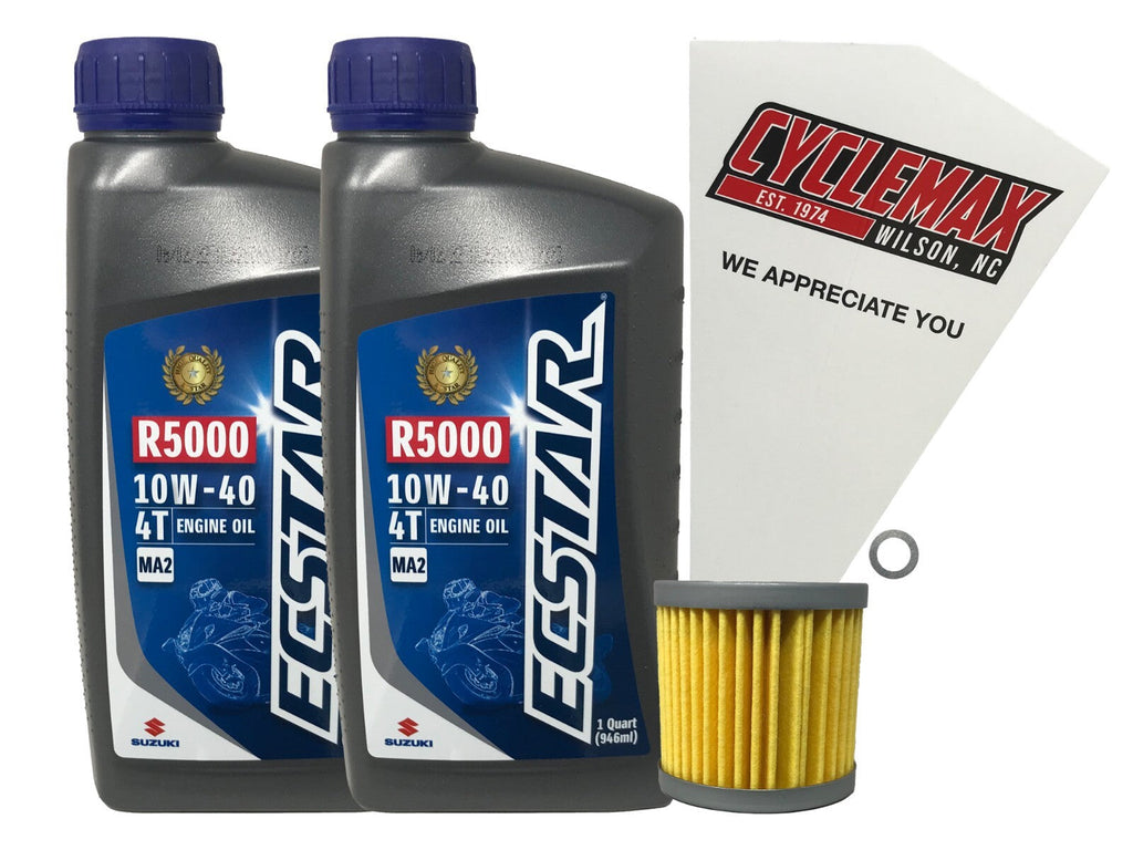 Suzuki Ecstar Standard Oil Change Kit for 2000-2023 DR-Z400
