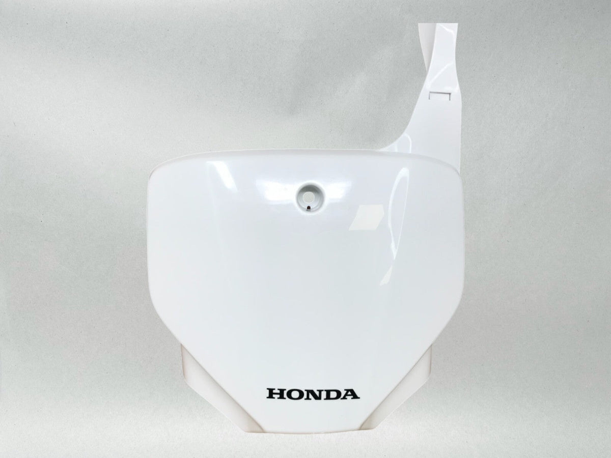 Honda OEM Visor Number Plate 03-08 CRF150 F CRF230 F 61140-KPS-900ZA