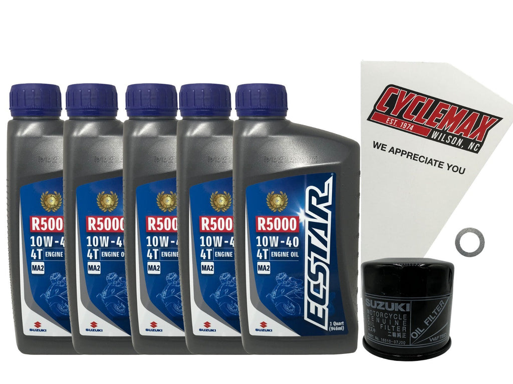 Suzuki Ecstar Standard Oil Change Kit for 2001-2003 GSF600 BANDIT