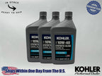 Kohler Genuine OEM SAE 10W-40 Synthetic-Blend Engine Oil 25 357 71-S-3PACK