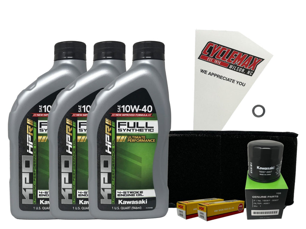 Kawasaki KPO Full Synthetic Tune-Up Kit for 2006-2023 BRUTE FORCE 650