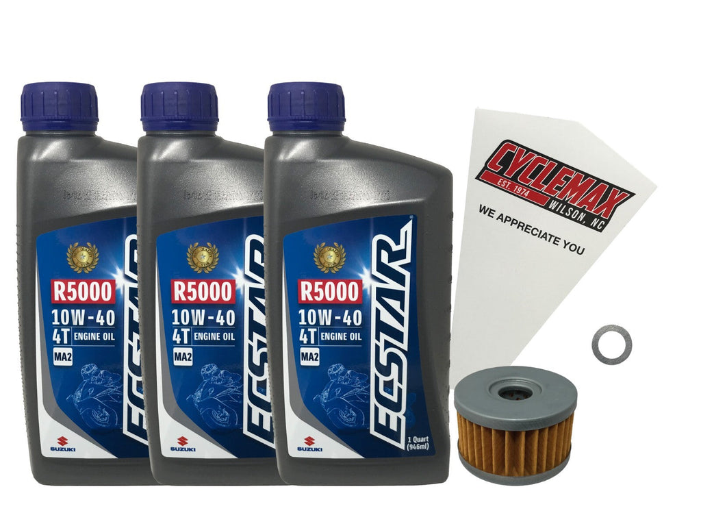 Suzuki Ecstar Standard Oil Change Kit for 1996-2023 DR650