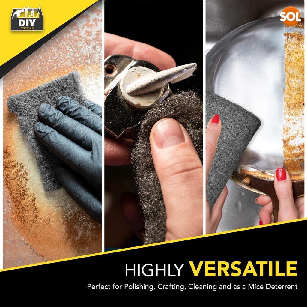 Steel Wire Wool Roll | Grade 0 Fine | 1 Metre