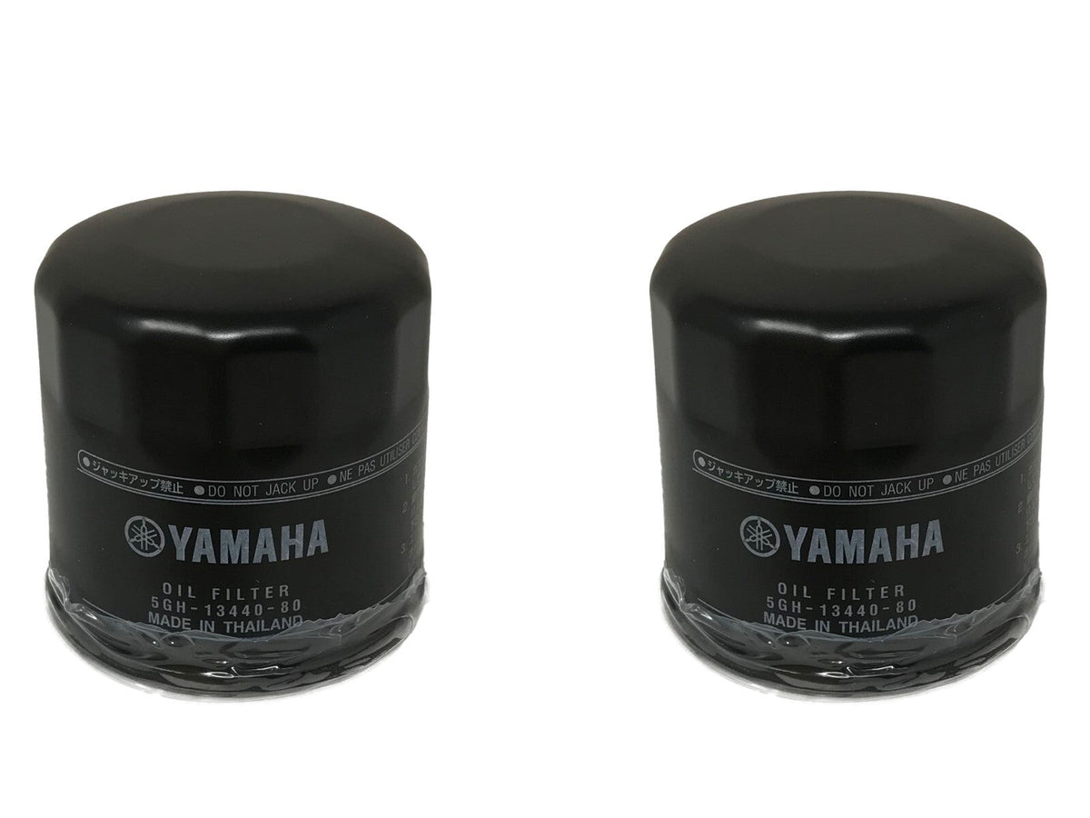 Yamaha Genuine OEM Oil Filter 5GH-13440-80-00 replaces 5GH-13440-61 - 2 Pack