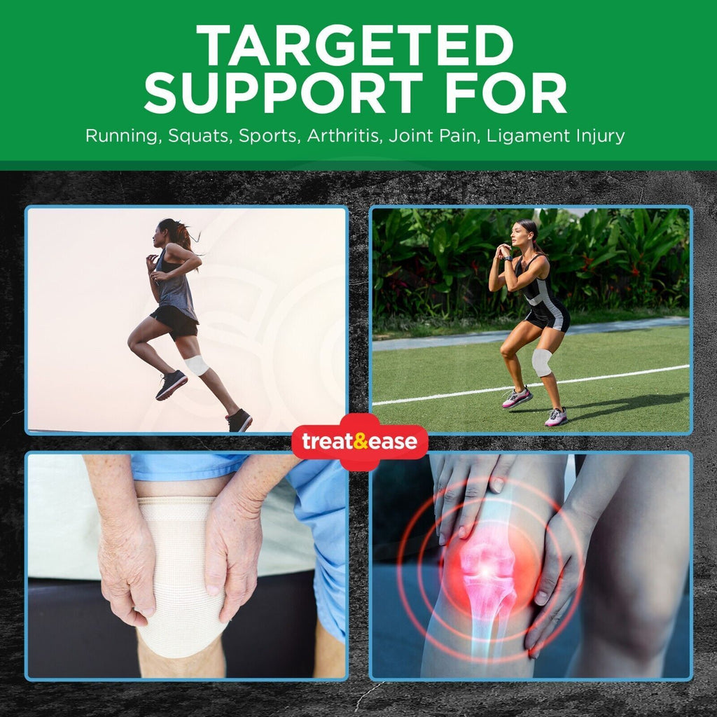 Elastic Knee Support Bandage Compression Wrap | 2-4 Pack