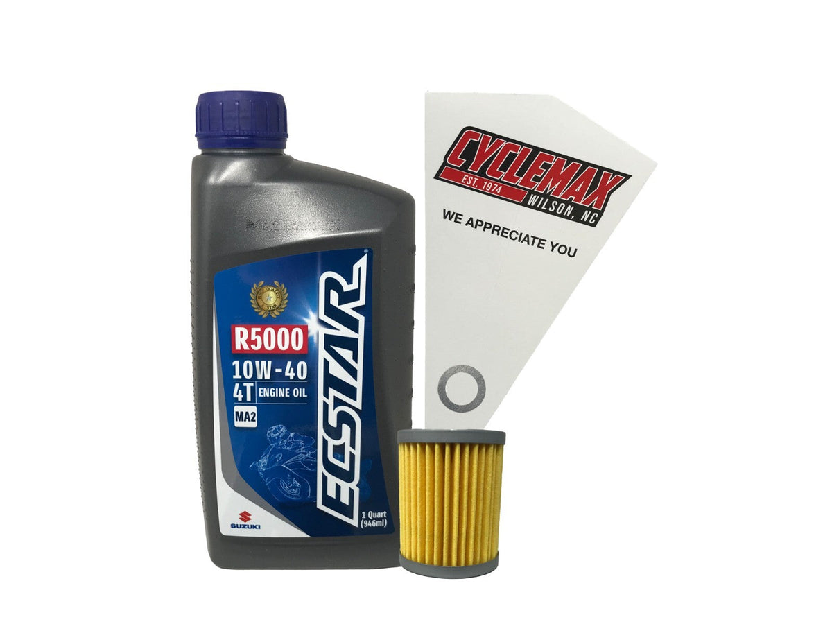 Suzuki Ecstar Standard Oil Change Kit for 2001-2020 DR-200