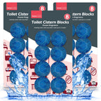 Cistern Blue Blocks Toilet Freshener | Bloo Loo Tablets | 24 Pack
