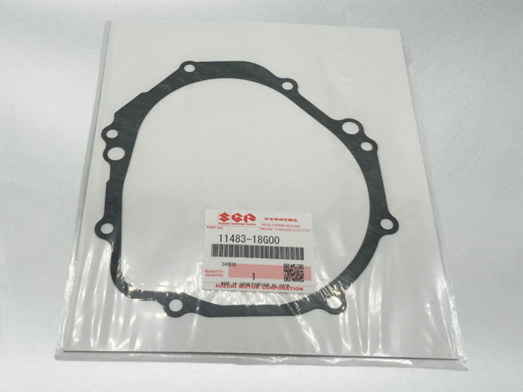 Suzuki OEM GSXR GSXS 600 750 1000 LH ENGINE STATOR COVER GASKET 11483-18G00 1
