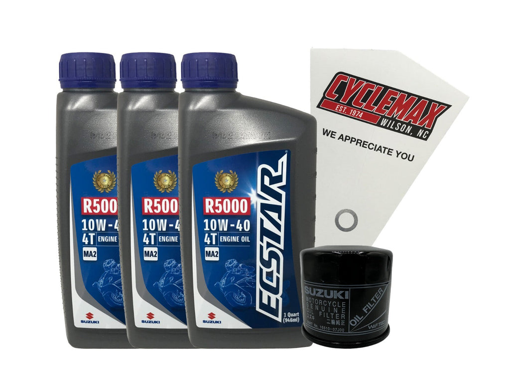 Suzuki Ecstar Standard Oil Change Kit for 2006-2022 GSX-750F