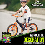 Bike Spokies Mixed Colours | Bicycle Wheel Plastic Beads | 36 Pack
