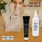 Pro-Dye Dark Brown Hair Dye | Long Lasting Permanent Colour | 2 Pack