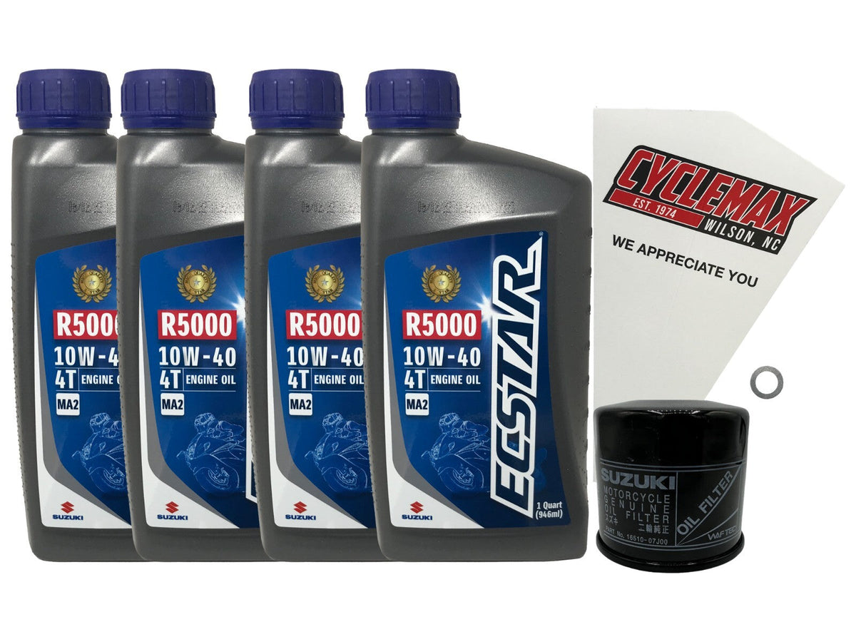 Suzuki Ecstar Standard Oil Change Kit for 2001-2006 GSX-750F