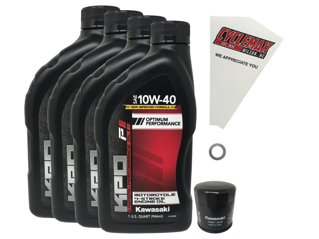 Kawasaki KPO Standard Oil Change Kit for 2006-2023 VULCAN 900