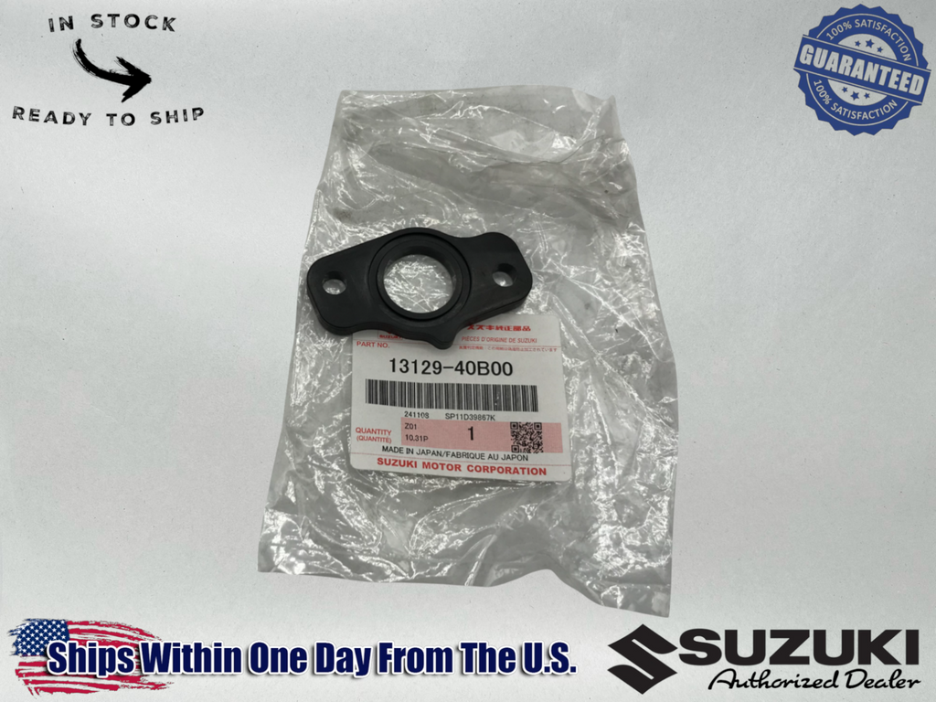 Suzuki OEM 1987-2006 LT80 LT 80 QUADSPORT INSULATOR CARBURETOR 13129-40B00