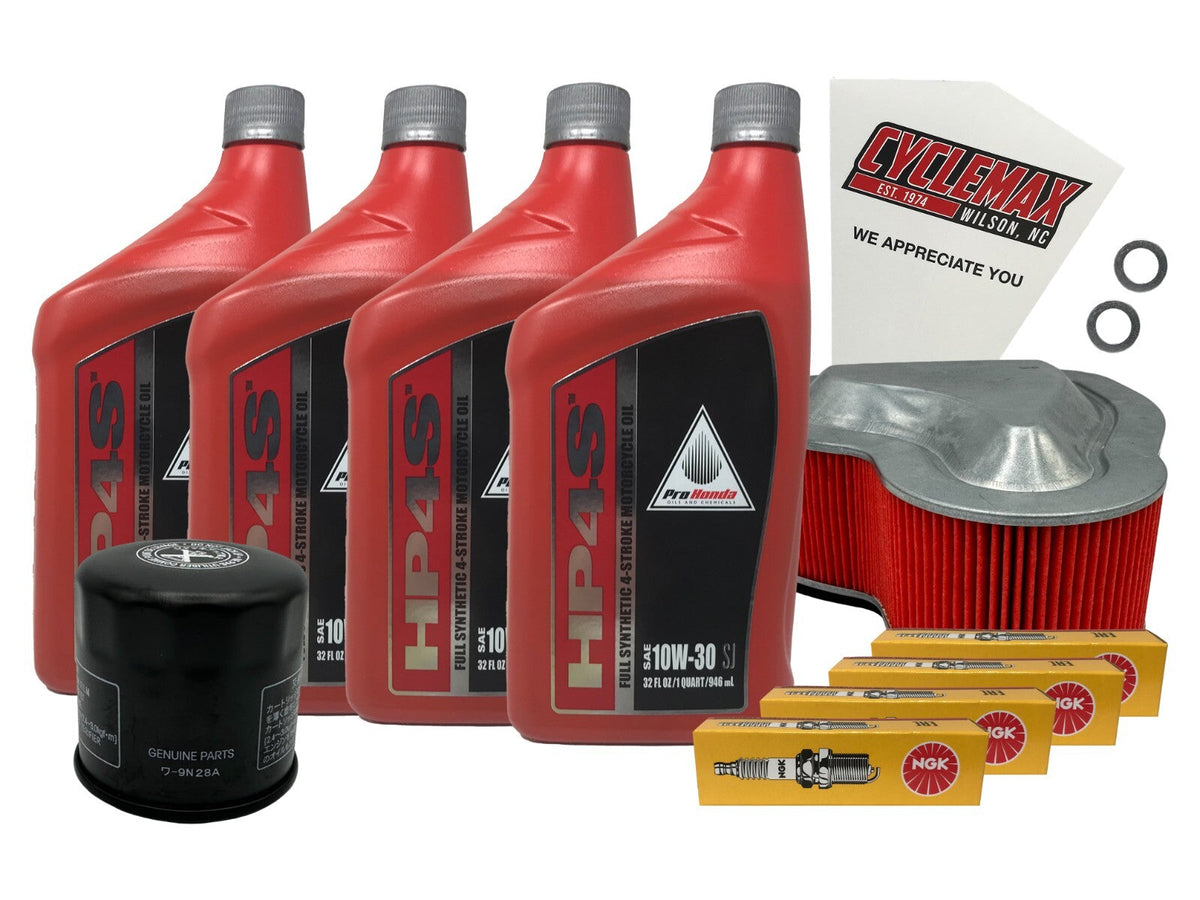 Honda HP4S Full Synthetic Tune-Up Kit for 2004-2009 VTX1300 with Spark Plugs