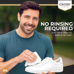 Trainer Shoe Cleaning Wipes | Disposable Wet Wipes for Sneakers Boots | 60 Pack