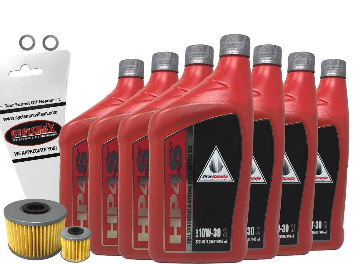 Honda HP4S Full Synthetic Oil Change Kit for 2016-2025 PIONEER 1000
