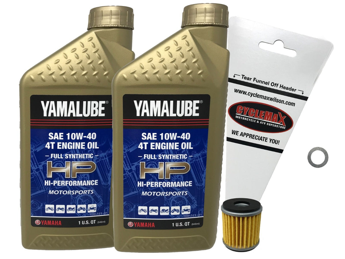 Yamaha Yamalube Full Synthetic Oil Change Kit for 2018-2023 XT250