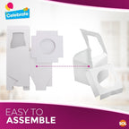Cupcake Boxes Single White | Window & Inner Tray | 12 Pack