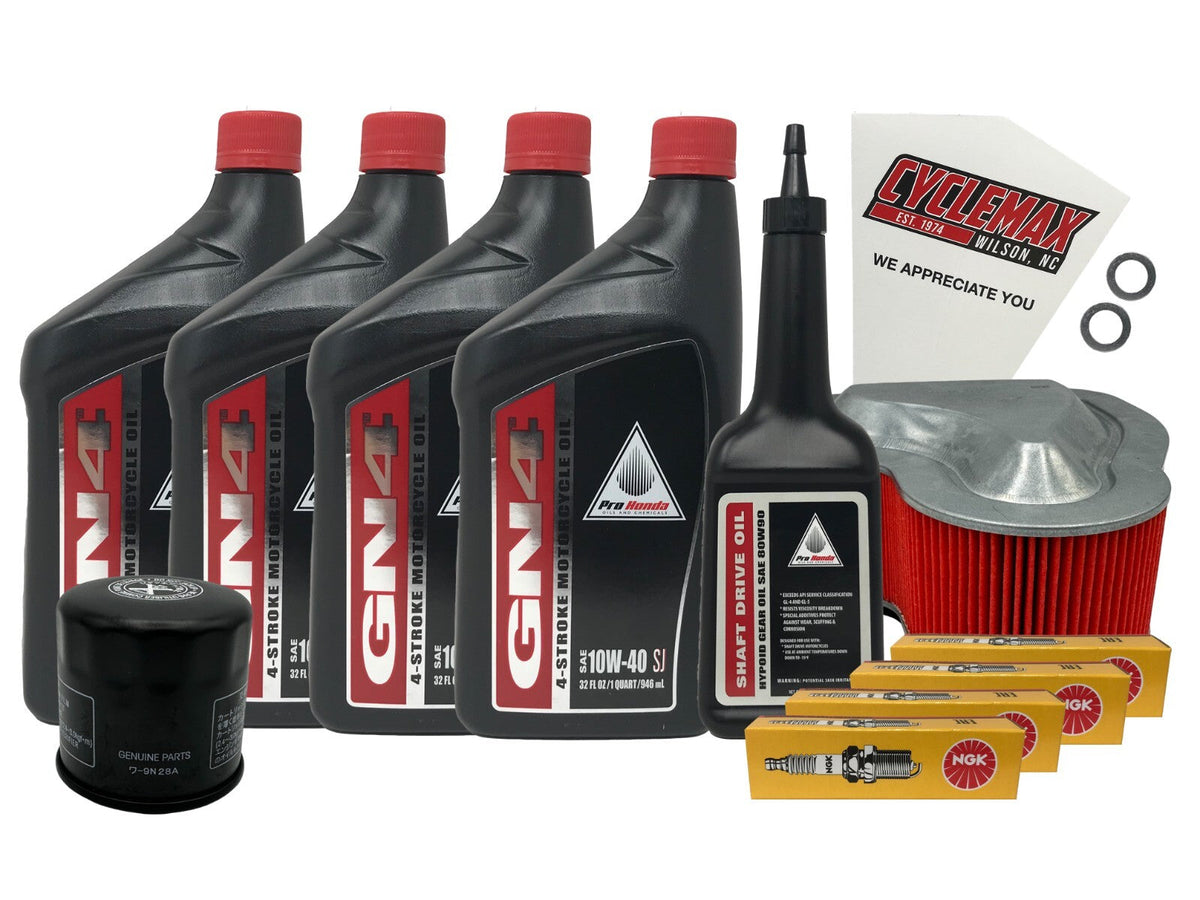 Honda GN4 Standard 10W-40 Full Service Kit for 2002-2009 VTX1300