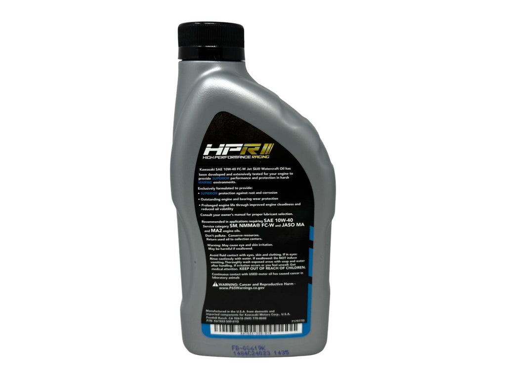Kawasaki Genuine OEM KPO Full Synthetic Jet Ski Oil K61022-500-01Q - 4 Quarts