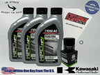 Kawasaki KPO Semi-Synthetic Oil Change Kit for 2023-2025 NINJA ZX-4R