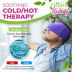 Tension Headache Migraine Relief Cap | Ice & Heat Therapy Hat Mask
