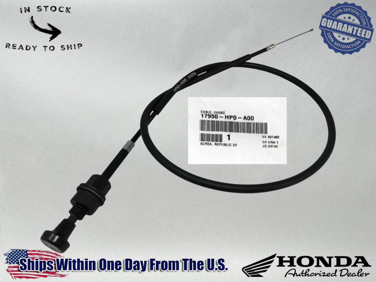 Honda (05-11) TRX500FE TRX500FM Foreman Choke Cable 17950-HP0-A00