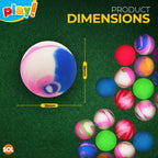 Small Bouncy Balls | Kids Toy Party Bag Fillers | 40 Pack