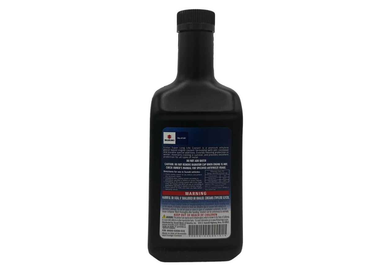 Suzuki Genuine OEM Ecstar DOT 4 Brake Fluid 990A0-01E91-12Z - 4 Pack