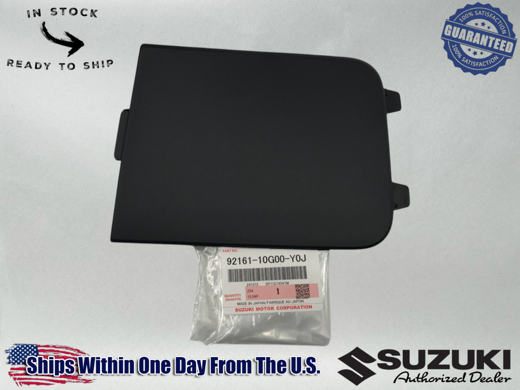 Suzuki OEM GRAY MAINTENANCE LID CLEANER 2003-12 BURGMAN 650 92161-10G00-Y0J