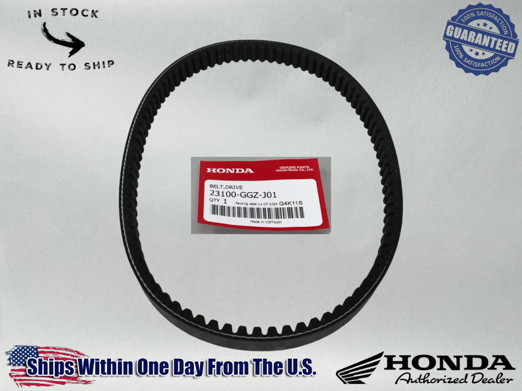 Honda OEM DRIVE BELT 16-24 NCW50 METROPOLITAN 50 23100-GGZ-J01 23100-GGZ-J01